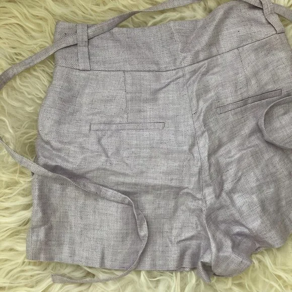 IRO Lafa Paperbag High Waist Shorts